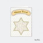 Set 8 Tarjetas Rosh Hashana