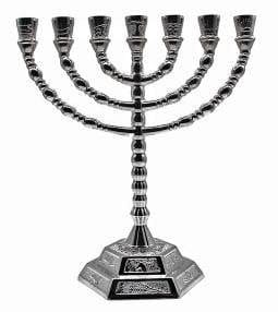 Menorah Plateada