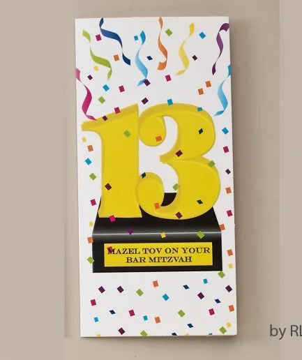Tarjeta Bar Mitzvah