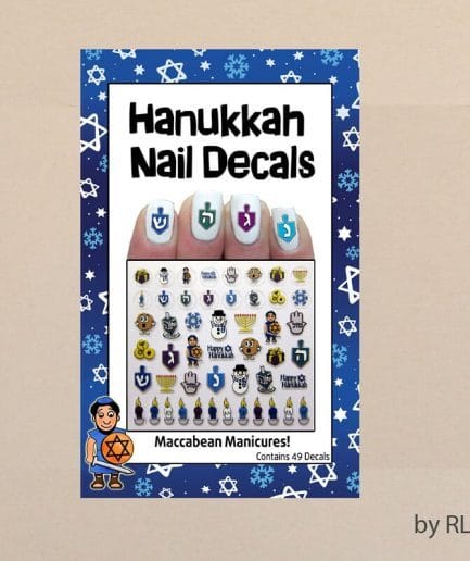 Set stickers uñas Januca