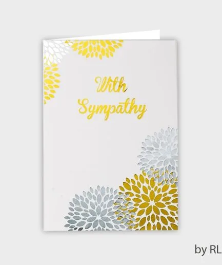 Tarjeta de Condolencias
