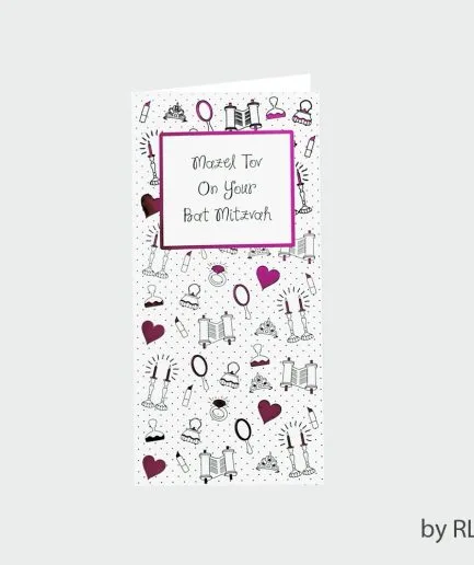 Tarjeta Bat Mitzvah