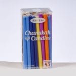 Velas Januca colores